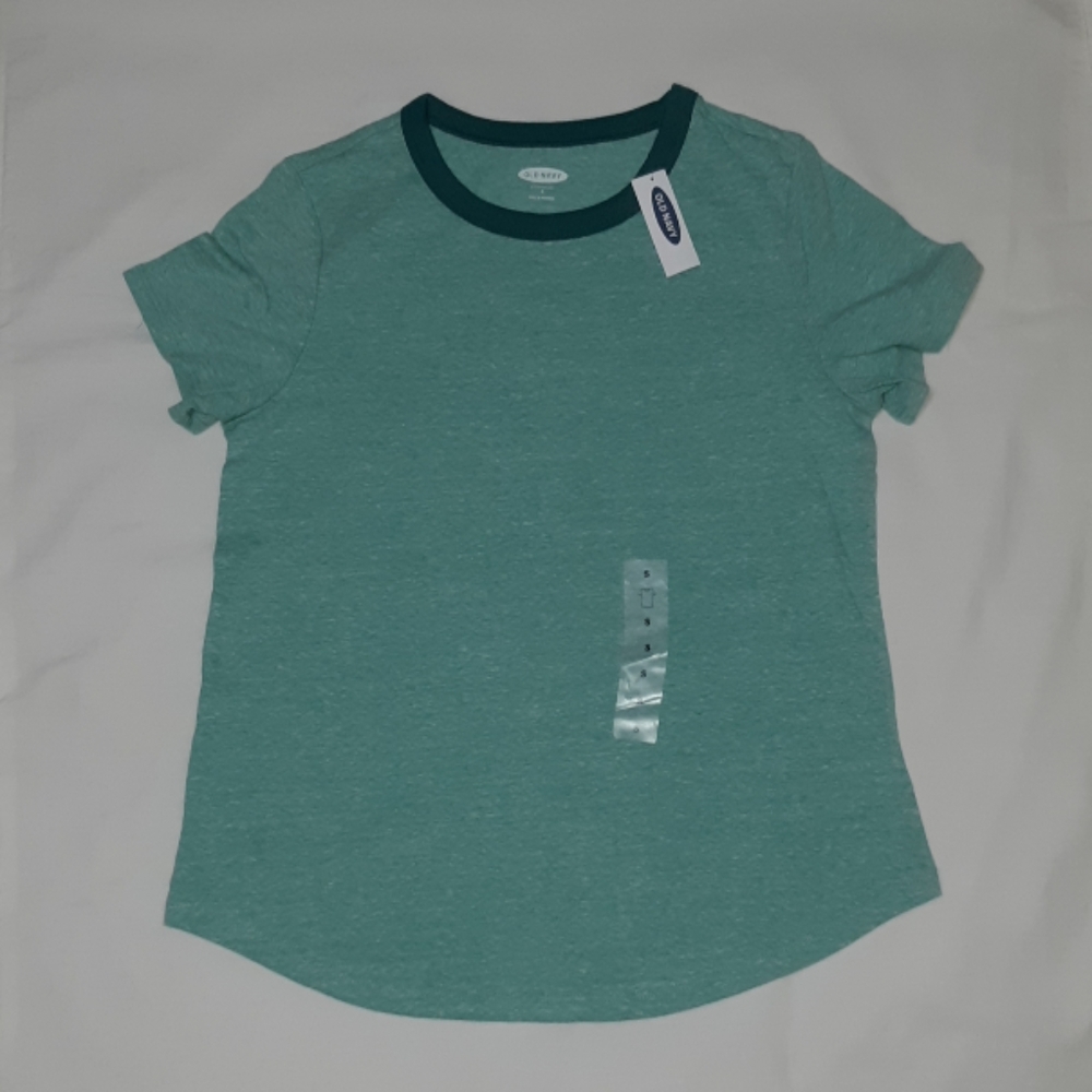 Old Navy Women's T'shirt Size S faded green NWT